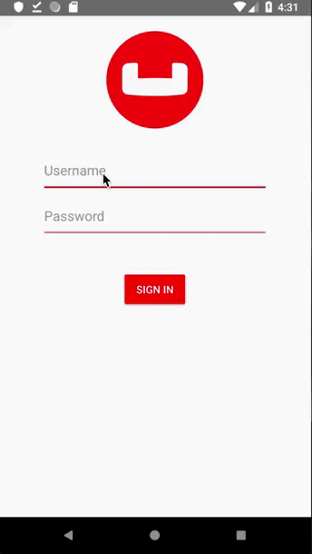 User Profile App Demo,400