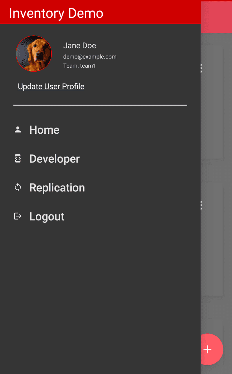 Overflow Menu